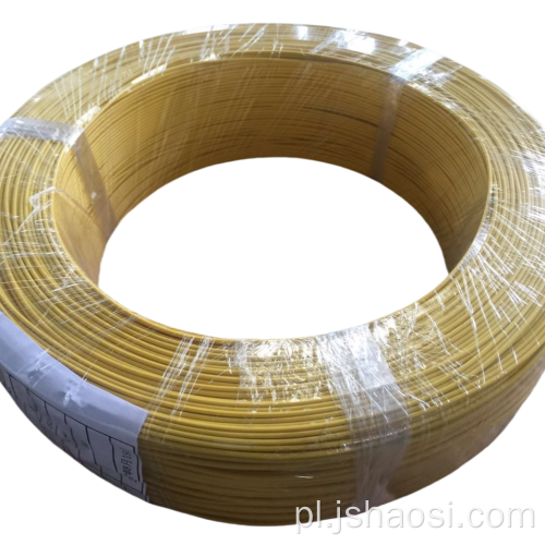 Odporny na wysoką temperaturę silikonowy kabel izolacyjny gumowy